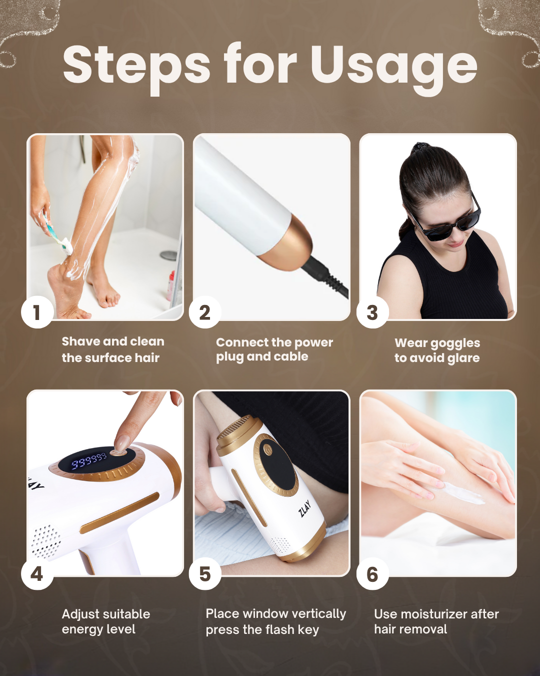 Painless, At-Home Hair Removal—Zlay IPL Hair Remover Device